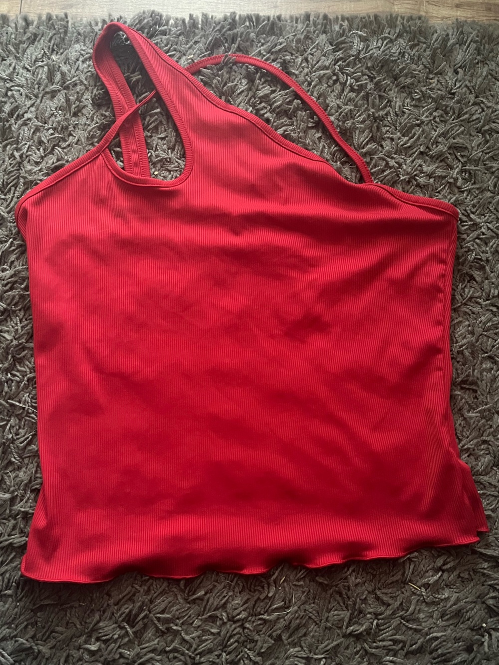 Red Cropped Top